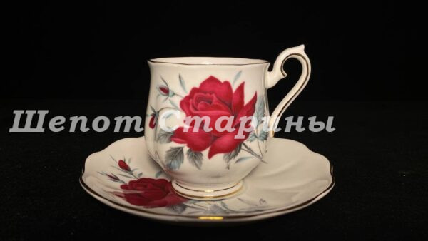 Лот №29. Кофейная пара Royal Albert -Sweet Romance