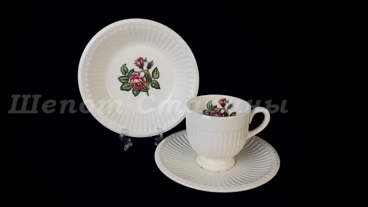 Лот № 173 Кофейное трио Wedgwood