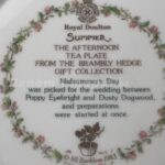 Лот № 257 Тарелочка Royal Doulton (Brambly Hedge)