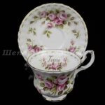 Лот. № 355 Чайная пара Royal Albert – June