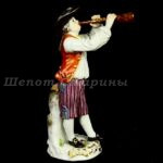 Лот. № 377 ФЕРМЕР С ГОБОЕ (ПАРИЖСКИЕ КРИКУНЫ), ‘CRIS de PARIS’ MEISSEN, ГЕРМАНИЯ, СЕР. ХХ В.