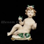 Лот. № 384 Статуэтка Путти ‘АЛЛЕГОРИЯ ВЕСНЫ’ Capodimonte Italy