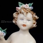 Лот. № 384 Статуэтка Путти ‘АЛЛЕГОРИЯ ВЕСНЫ’ Capodimonte Italy