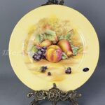 Лот. № 511 Большое блюдо AYNSLEY Orchard Cold