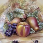 Лот. № 511 Большое блюдо AYNSLEY Orchard Cold