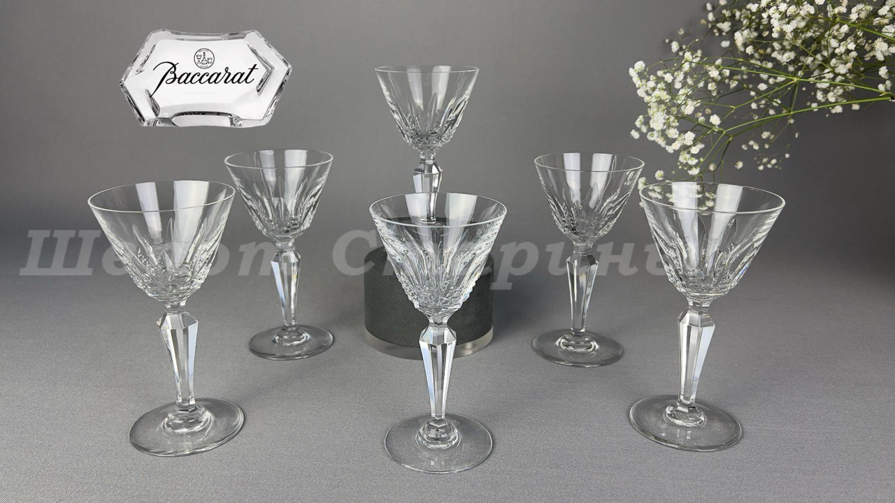 Лот. № 541 Хрустальные фужеры Baccarat