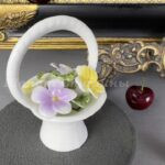 Лот. № 549 Корзинка из фарфора AYNSLEY England