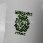 Лот. № 619 Антикварное блюдо SARREGUEMINES France
