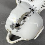 Лот. № 719 Кофейная пара Meissen черный Дракон