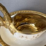 Лот. № 827 Винтажная соусница Лебедь компании Capodimonte Italy