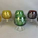 Лот. № 835 Коньячные хрустальные фужеры AJKA CRYSTAL, Hungary