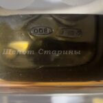 Лот. № 855 Винтажная банка под бисквит хрусталь и серебро 800 Italy