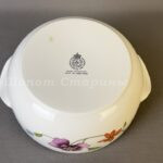 Лот. № 864 Круглая Тюрина с крышкой Royal Worcester “Evesham”, Англия