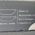 Лот. № 880 Набор из двух фарфоровых пиал Rosenthal “Maria”, Германия