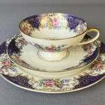 Лот. № 904 Винтажное чайное трио Rosenthal (Selb, Германия) 1930 — 1950 гг.