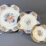 Лот. № 904 Винтажное чайное трио Rosenthal (Selb, Германия) 1930 — 1950 гг.
